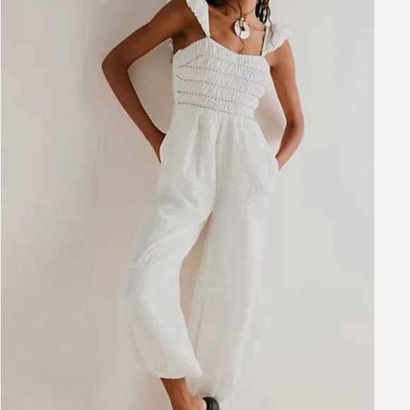 Free People Pants - New Free People Speakeasy Jumpsuit Size L